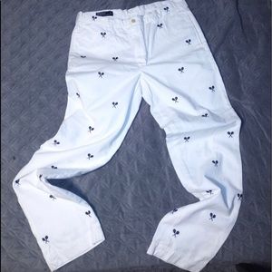 Polo tennis pants ( white )